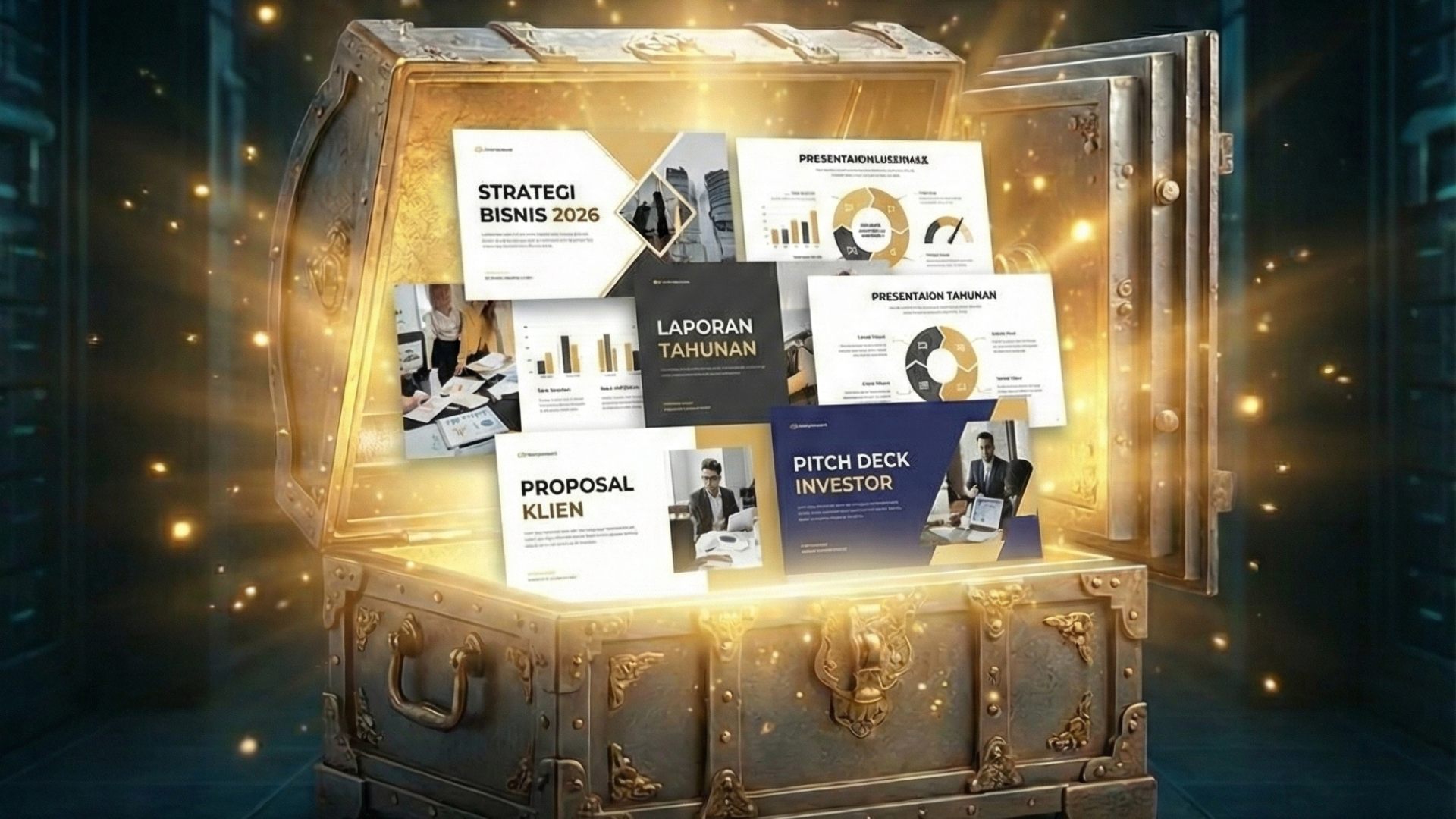 Professional PowerPoint Dashboard Presentation Templates